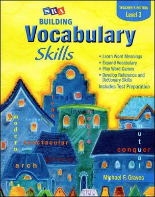 Book cover for Building Vocabulary Skills, Teacher's Edition, Level 3