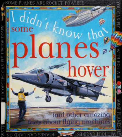 Cover of Some Planes Hover