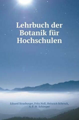 Cover of Lehrbuch der Botanik für Hochschulen