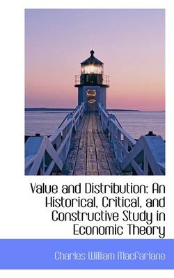 Book cover for Value and Distribution