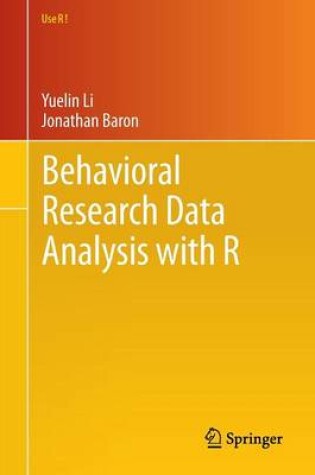 Cover of Behavioral Research Data Analysis with R