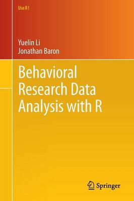 Book cover for Behavioral Research Data Analysis with R