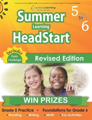 Book cover for Summer Learning HeadStart, Grade 5 to 6