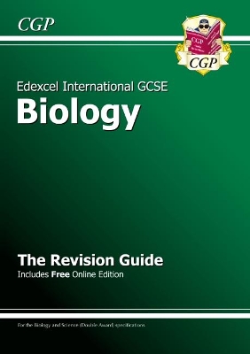 Cover of Edexcel International GCSE Biology Revision Guide with Online Edition (A*-G course)