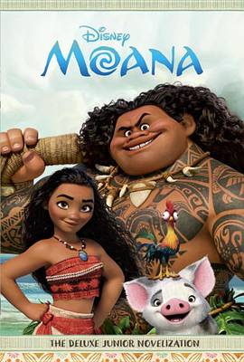Book cover for Moana: The Deluxe Junior Novelization