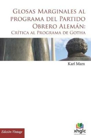 Cover of Glosas marginales al programa del Partido Obrero Aleman
