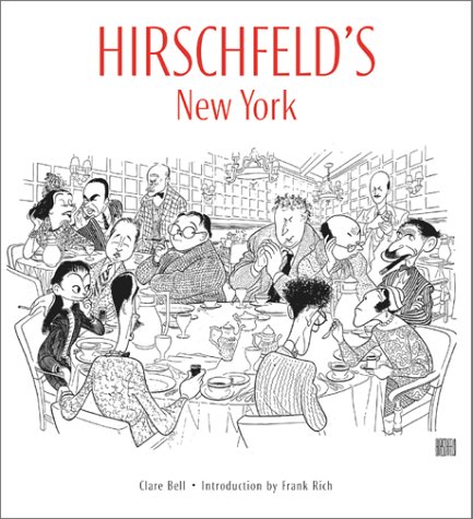 Book cover for Hirschfeld's New York