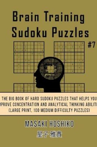 Cover of Brain Training Sudoku Puzzles #6