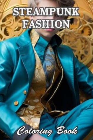 Cover of Steampunk Fashion Coloring Book