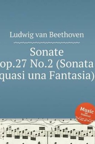 Cover of Sonate No.14 &#1086;&#1088;.27 No.2