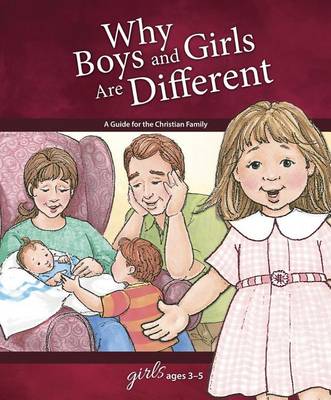 Book cover for Why Boys and Girls Are Different: For Girls Ages 3-5 - Learning about Sex