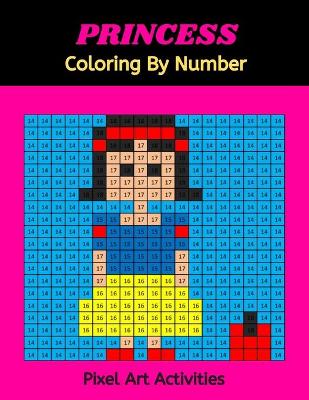 Book cover for PRINCESS Coloring By Number