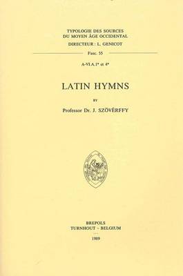 Book cover for Latin Hymns
