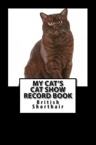 Cover of My Cat's Cat Show Record Book