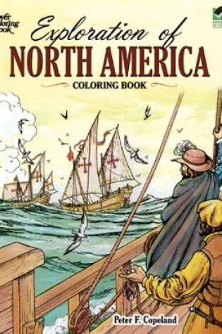 Cover of Exploration of North America Coloring Book