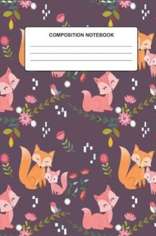 Cover of Composition Notebook Fox