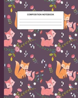 Cover of Composition Notebook Fox