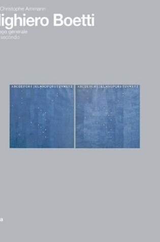 Cover of Alighiero Boetti: Catalogue Raisonne from 1972 to 1979: 2 Volumes