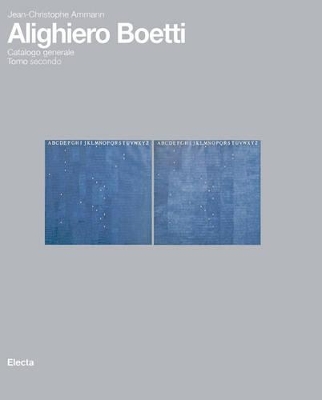 Book cover for Alighiero Boetti: Catalogue Raisonne from 1972 to 1979: 2 Volumes