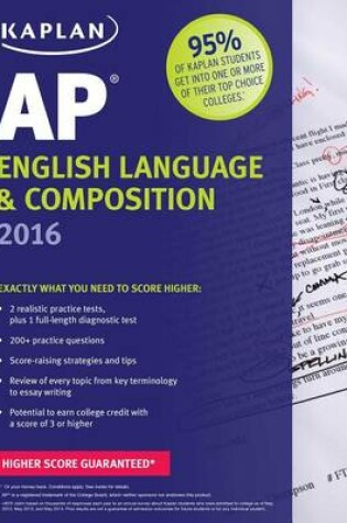 Cover of Kaplan AP English Language & Composition