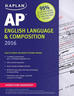 Cover of Kaplan AP English Language & Composition