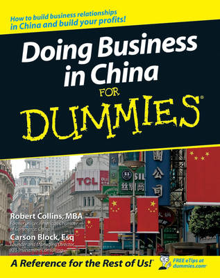 Book cover for Doing Business in China For Dummies