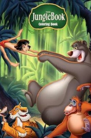 Cover of The Jungle Book Coloring Book