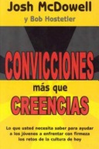 Cover of Convicciones Mas Que Creencias