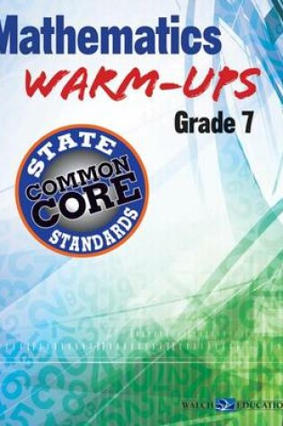 Cover of Mathematics Warm-Ups for Ccss, Grade 7