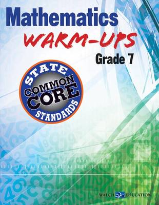 Book cover for Mathematics Warm-Ups for Ccss, Grade 7