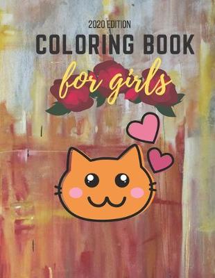Book cover for Coloring Book For Girls
