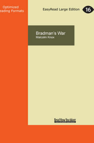 Cover of Bradman's War