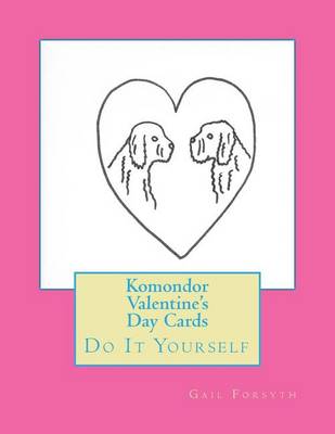 Book cover for Komondor Valentine's Day Cards