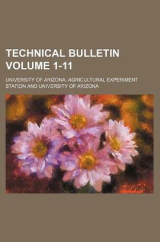 Cover of Technical Bulletin Volume 1-11