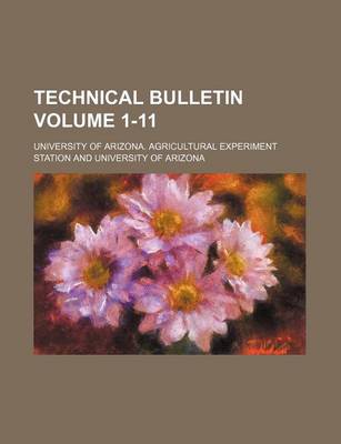 Book cover for Technical Bulletin Volume 1-11