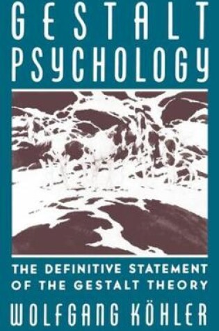 Cover of Gestalt Psychology