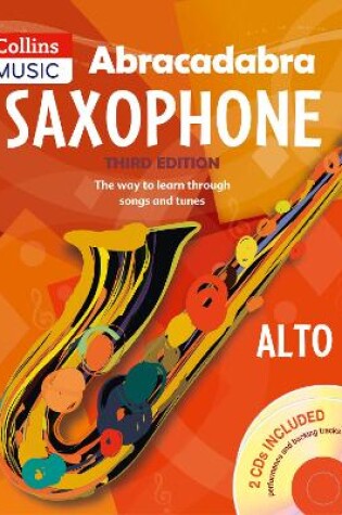 Cover of Abracadabra Saxophone (Pupil's book + 2 CDs)