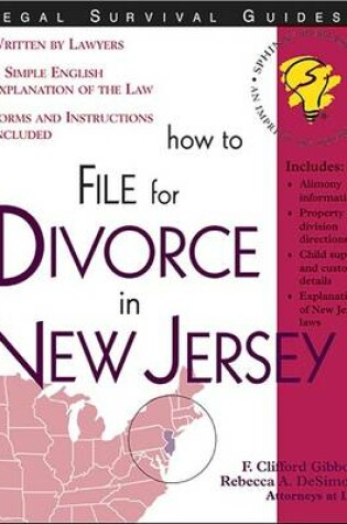 Cover of How to File for Divorce in New Jersey