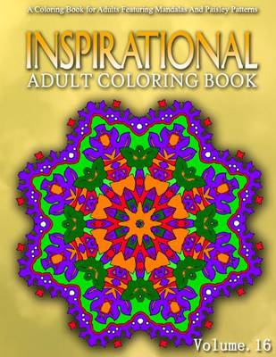 Book cover for INSPIRATIONAL ADULT COLORING BOOKS - Vol.16