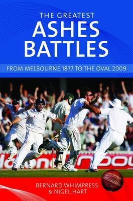 Book cover for The Greatest Ashes Battles