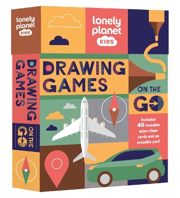 Book cover for Lonely Planet Kids Drawing Games on the Go 1
