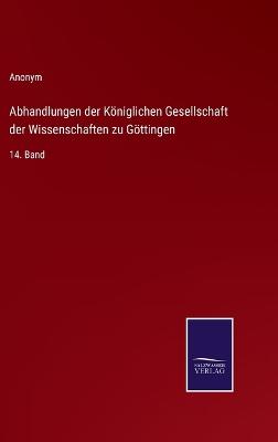 Book cover for Abhandlungen der Königlichen Gesellschaft der Wissenschaften zu Göttingen