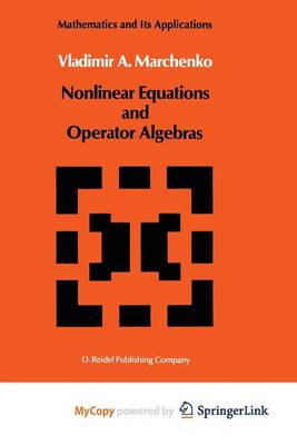 Book cover for Nonlinear Equations and Operator Algebras