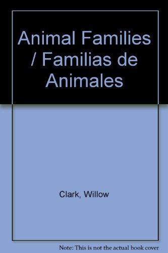 Book cover for Animal Families / Familias de Animales