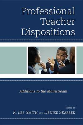 Book cover for Professional Teacher Dispositions