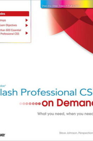 Cover of Adobe Flash Professional CS5 on Demand