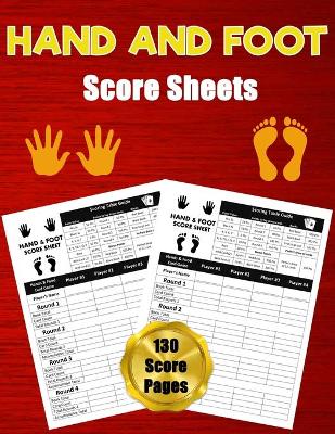 Book cover for Hand and Foot Score Sheets