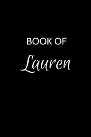 Cover of Book of Lauren