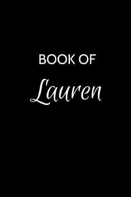 Book cover for Book of Lauren