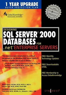 Book cover for Designing SQL Server 2000 Databases